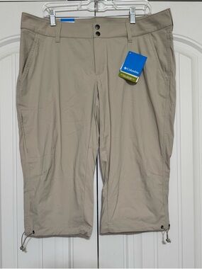 Columbia Women's Khaki Arrowhead Trail II Stretch Knee Pant Size 16/18